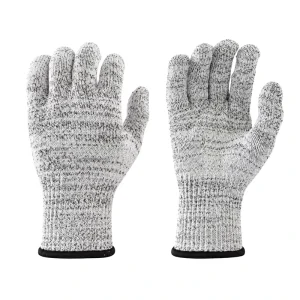 Level C Cut-Resistant HPPE Fiber Gloves for Stamping Plants and Automotive Body Shops