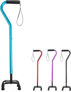 Lightweight Adjustable Walking Stick with Carrying Strap Colorful Cane Custom Aluminum Poly Bag Foam Hiking Aluminum 6061 Clip