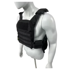 Lightweight Modular Tactical Vest Breathable MOLLE Plate Carrier 500D Nylon Vest for Training and Self Defense