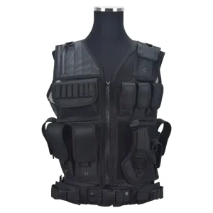 Lightweight Tactical Vest Modular Design Adjustable Shoulder Straps Suitable for Outdoor and Security Personnel