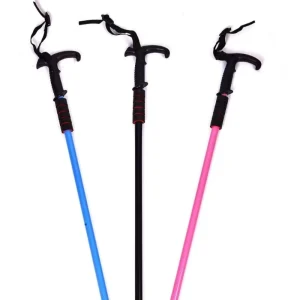 Lightweight Trekking Hiking Poles or Walking Sticks for Outdoor Climbing Travel Gear with Minimalist Ergonomic Design