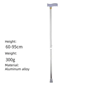 Lightweight Walking Cane with Height Adjustment Feature Canes and Walking Sticks