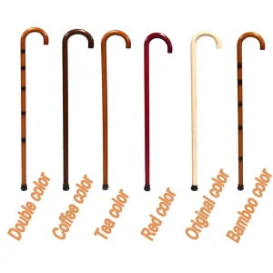 Lightweight Wooden Walking Stick Sundries Multi Color Wood Walking Stick Many King of Walking Sundries Cane