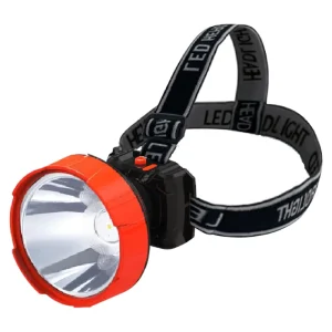 Lithium Battery USB Rechargeable Double Head Torch Flashlight LED Emergency Light