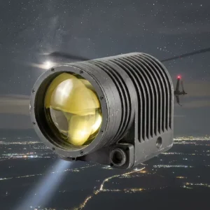 Long Range Tactical Tank Searchlight 7200m Illumination 13200000 cd LEP Fixed Mount Vehicle Mountable