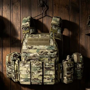 MC Tactical Gear Chaleco Tactico Weighted Plate Carrier Camo Molle Tactical Vests Nylon Colete Tatico Training Vest