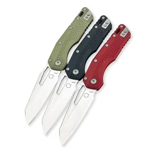 MT MSI 1 Hardness Portable EDC Folding Blade Camping Knife 440C Steel Multi Purpose Outdoor Survival Hunting DIY OEM