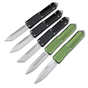 MT UT90 DIY Industrial Pocket Knife Aluminum Alloy D2 Steel Outdoor Hunting EDC Mountaineering Tool Fishing Camping OEM Tail