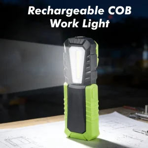Magnetic Handheld Emergency Lighting Rechargeable COB Work Light for Repairing