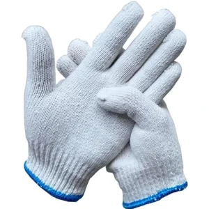 Manufacturer Industrial Cotton-Knitted Safety Work Gloves