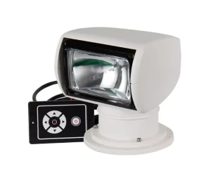Marine Remote Control Searchlight 12V 24V Halogen Xenon Lamp Plastic Yacht Speedboat Fishing Boat Accessories