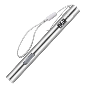 Medical Flashlight Nurse Penlight Pupil Gauge Dividing Ruler USB White Light LED Pen Light for Nursing Doctor Eyes ENT Examination