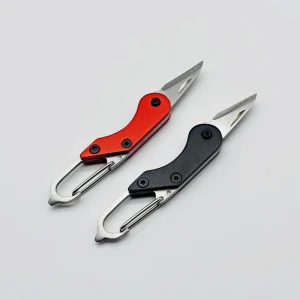 Mini EDC Multi functional Knife Practical Keychain Foldable Pocket Knife Mini Camping Survival Outdoor Knife