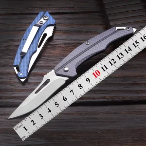 Mini Folding Utility Tool Handle Portable Package Opener for Fruit Cutting and Daily Use