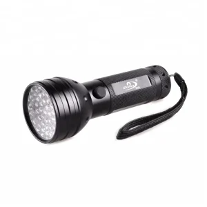 Mini Industrial UV LED Flashlight 395nm Ultraviolet 1000 Lumen Aluminum Alloy AA IP65 Waterproof Camping RoHS Pet Urine Scorpion