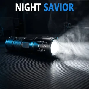Mini LED Flashlight 5 Modes Zoomable Aluminum Torch for Camping Emergency MOQ 50 Pieces