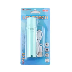 Mini Rechargeable Foldable ABS Torchlight IP65 Waterproof 6 12 Hours LED Flashlight Dimmable Li ion Battery