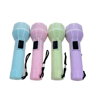 Mini Size LED Flashlight Multi-Color for Camping Emergency Lighting Torch Light