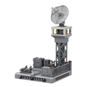 Modern Militaries Radar Searchlight Division Wars Soldiers Compatible DIY Bricks Building Block Toys for Kids MOC5100 D