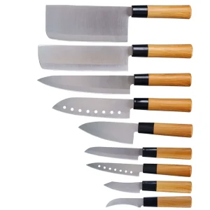 Modern Minimalist Chefs Knife Fish head Knife Deba Blade Stainless Steel Slicing Knife Sashimi Knife Cooking Knives for Chefs