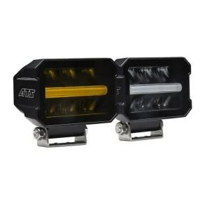 Modified Off Road LED Spotlight Tank 300 Hood A Pillar Auxiliary Light Remote Control 12V 24V 60W IP65 Rated 5000K Daylight Car