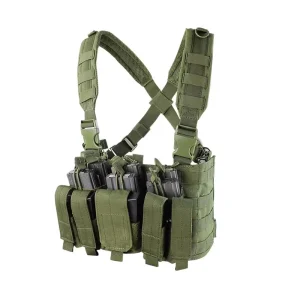 Molle Chest Mounted Tactical Vest Versatile Adjustable Outdoor Training Waistcoat Magazine Pouches Vests Hunting Protective Gear