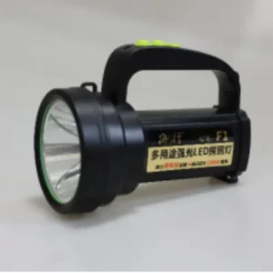 Most Powerful Search Light Rechargeable Portable Flashlights Outdoor Multi Functional Handheld Spotlight IP65 Rated LED Dimmable