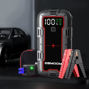 Multi Function 26800mAh Battery Capacity Car Jump Starter Emergency Jump Starter Flashlight