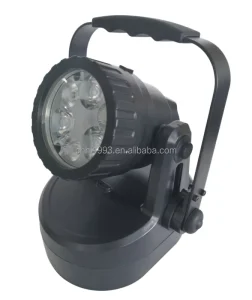 Multi Functional Explosion Proof LED Work Light 12W 6000K Daylight Adjustable Beam Customizable Mount IP66 Rechargeable Alloy