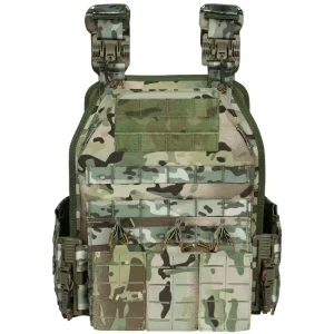 Multi Functional Tactical Vest Quick Release Tactical Waistcoat Wear Resistant Outdoor Camouflage
