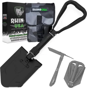 Multi-function Survival Outdoor Tool Folding Mini D Handle Camping Folding Shovel