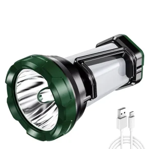 Multi functional 5W Outdoor Camping Lamp Type C Rechargeable Camping Light Portable Emergency Flashlight Waterproof Searchlight
