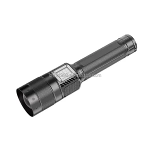 Multi-functional Rechargeable Flashlight with Strobe Modes High Lumens LED Emergency Torch