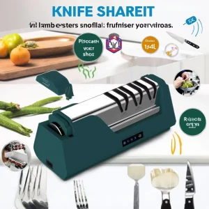 Multifunctional Electric Knife & Tool Sharpener Easy Sharpening