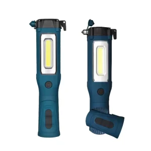Multifunctional Magnetic Rechargeable LED Flashlight and Torch 90° Bendable Car Emergency Work Torch for Camping Auto Inspection