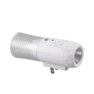 Multifunctional Power Failure CDS Night Light Super Bright LED Flashlight Torch Rechargeable Flashlight