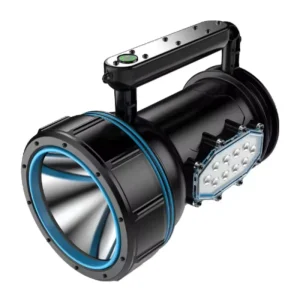 Multifunctional Solar Rechargeable LED Searchlight High Power Portable Camping Light Long Range Strong Light Outdoor IP67