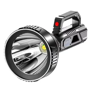 Multifunctional USB Rechargeable Outdoor Emergency Strong Brightness Searchlight Long Range LED Flashlight Handheld Torch Light