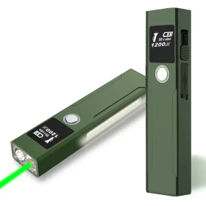 New Style Green Laser Mini Torch Travel Compact Multi Mode Pocket LED Flashlight
