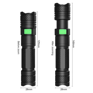 Newest 10W Super Bright Tactical Flashlight Torch Flash Light 1000LM Handy Outdoor Searchlight LEP Rechargeable Outdoor