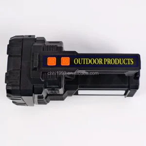 Newest High Lumens LED Flashlight Solar Fast Charging Powerful Torch with Rechargeable Battery for Emergency Survival