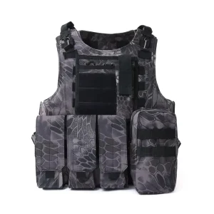 OEM Custom Quick Release Security Plate Carrier Camouflage Hunting Tactical Vest