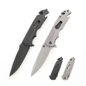 OEM Portable Stainless Steel Folding Blade Knife High Hardness Small Outdoor Camping Multi Function Survival Tool DIY