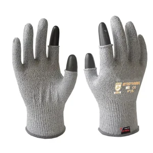Oil Resistant Anti Slip Level 5 Cut Proof PU Coated Work Gloves for Auto Repair Vehicle Maintenance Cargo Handling