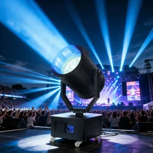 Outdoor 1000W 2000W 3000W 4000W 5000W 6000W 7000W RGBWA UV Rotating Building Sky Beam Searchlight