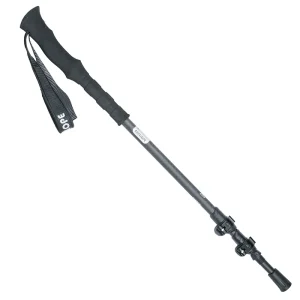 Outdoor Alpenstock 3K Carbon Fiber Walking Sticks Telescoping Foldable Self Defense Hiking Trekking Poles Sticks