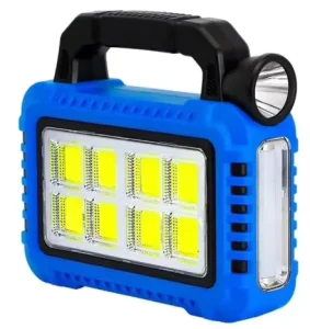 Outdoor Emergency IP44 800lms ABS Solar Type C Charging Strong Light Lamp Hand LED COB Searchlight