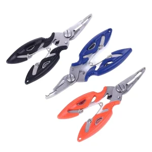 Outdoor Fish Grips Cut Fishing Line Hook Remover Fishing Tools Stainless Steel Multifunctional Open Loop Saltwater Fishing Plier