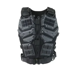Outdoor Game Hunting Safety Clothing Black and Tan Color Armor Vest Waistcoat Tactical Vest