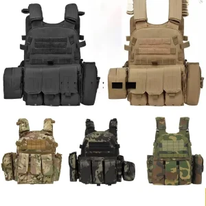 Outdoor Hunting Vest Lightweight Tactical Vest Plate Carrier Vest